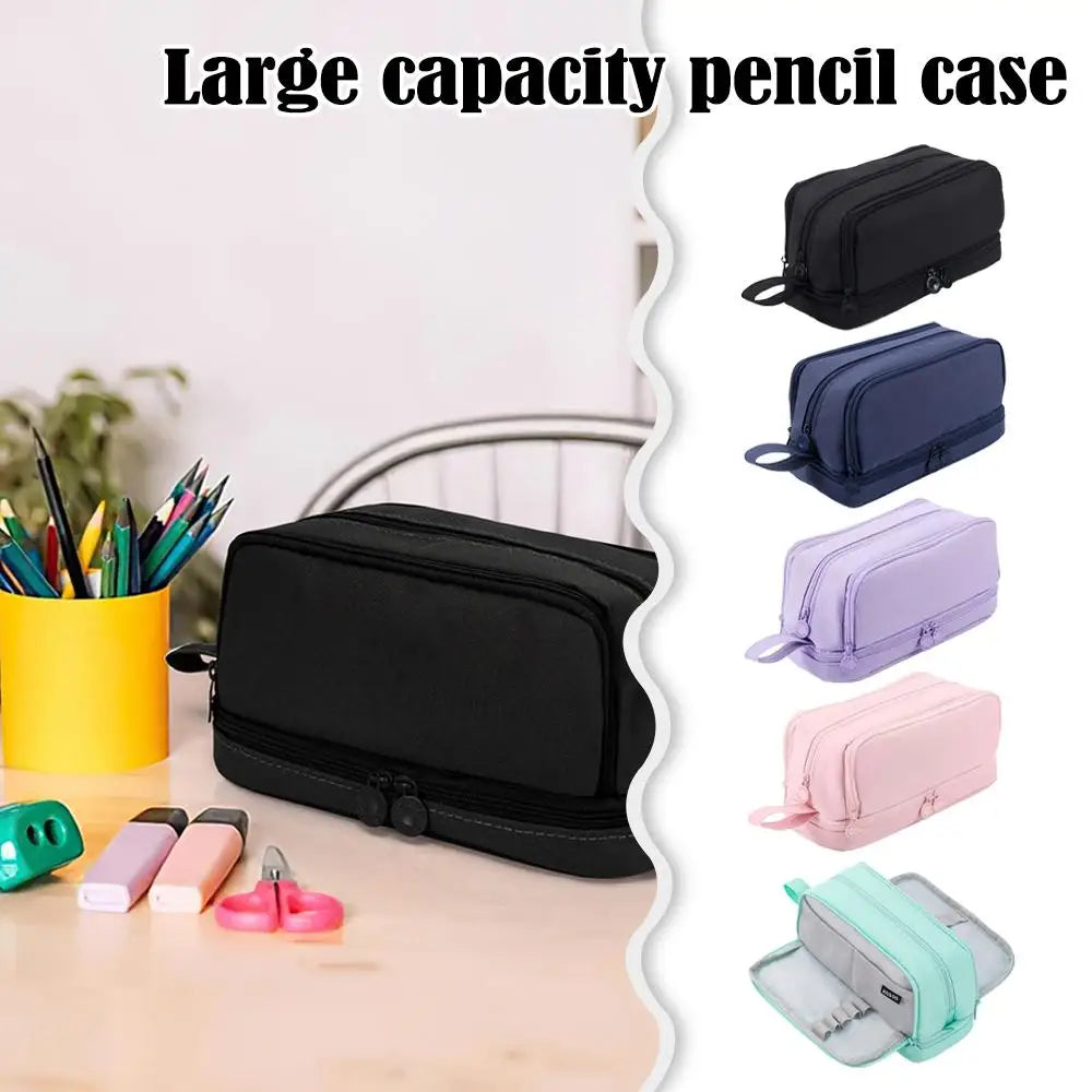 Multi Layer Macaron Pencil Case